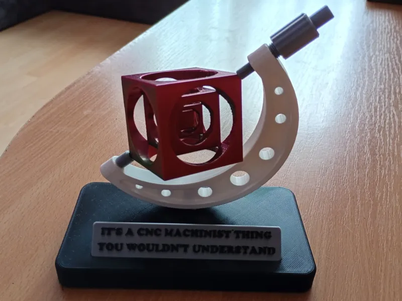 Desk Micrometer Ornament Gift