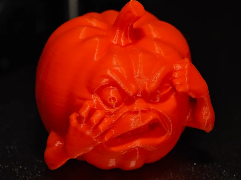 Halloween Frustrated Pumpkin