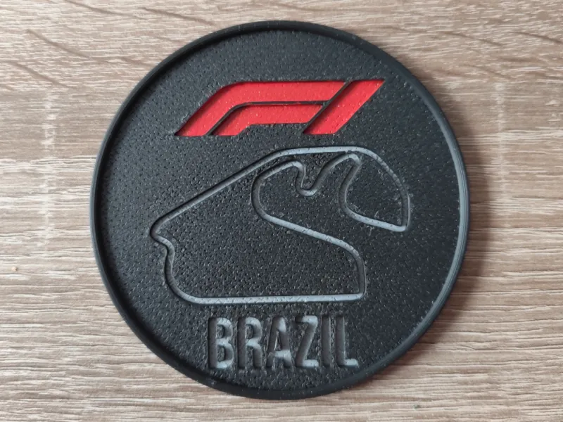 F1 Interlagos Circuit Coaster - Brazil GP Edition