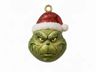 Grinch christmas ornament