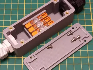 Klemmdose für WAGO-Verbinder mit Verschraubung M16 /PG9