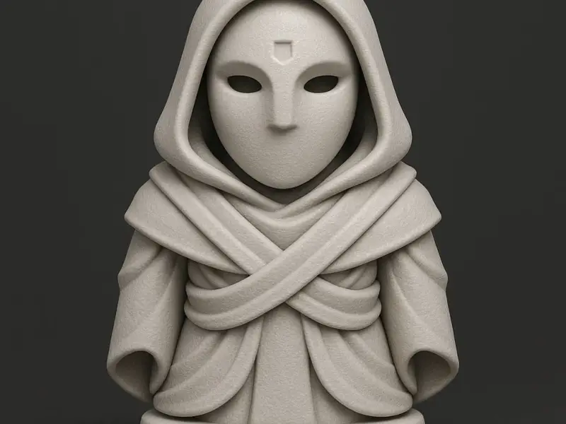 Chess Pawn Masked Soul