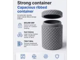 Capacious ribbed container 70x90-0