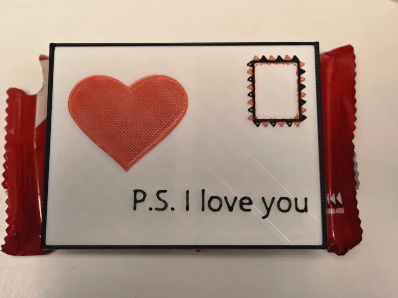 KitKat Postal Sleeve - Love Letter Edition