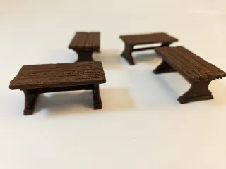 Wooden table - DND terrain