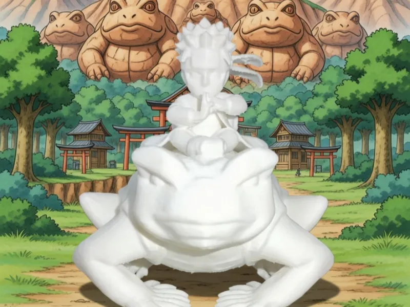 Naruto et Gamakichi