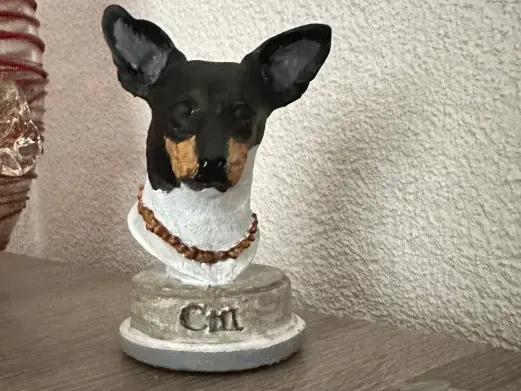 Hundebüste 15cm