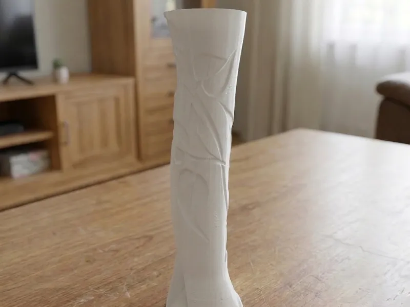 Floral Vine Slim Vase