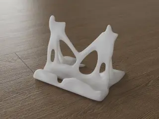 Organic tablet holder