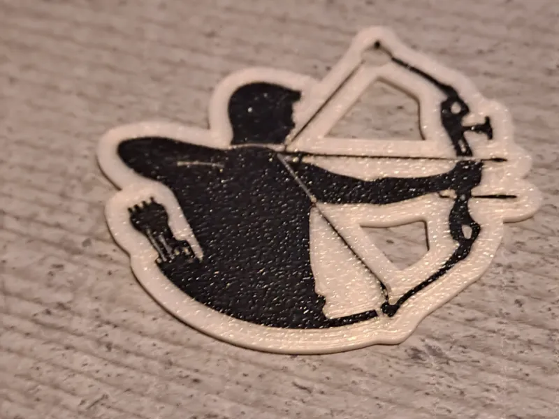 Sports Archery Keychain