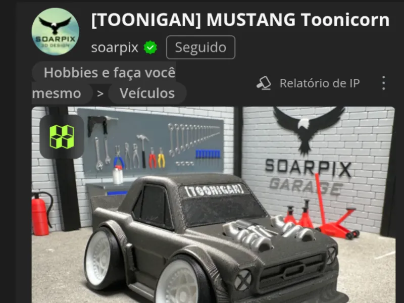 موستانج من المبدع SOARPIX