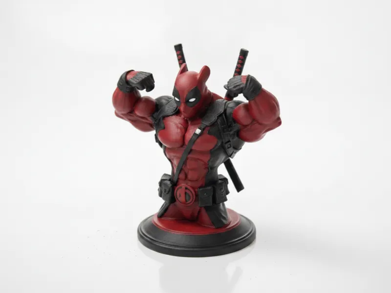 デッドプール バスト マーベルスーパーヒーロー 3Dプリント可能