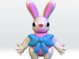 Easter Bunny 99 nights in the forest 3D Model STL 3mf-0