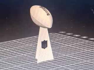 Fake NFL Trophy