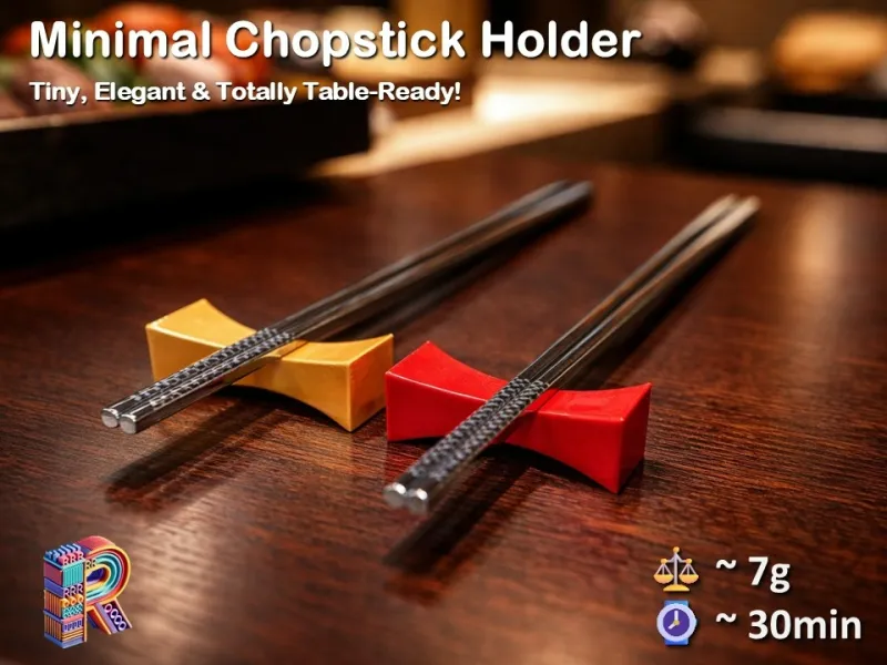🥢 Minimal Chopstick Holder✨