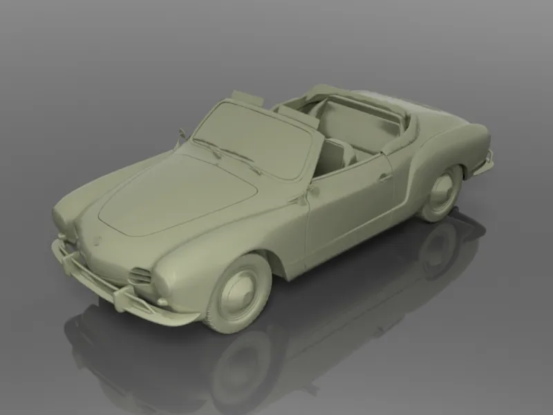 Volkswagen Karmann Ghia Convertible 1955