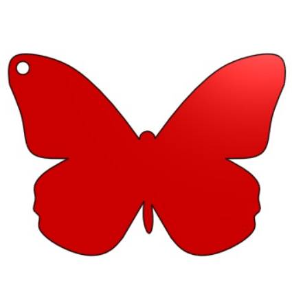 Butter FLy Key Chain