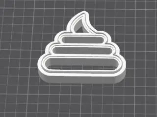 Poo Cookie Cutter
