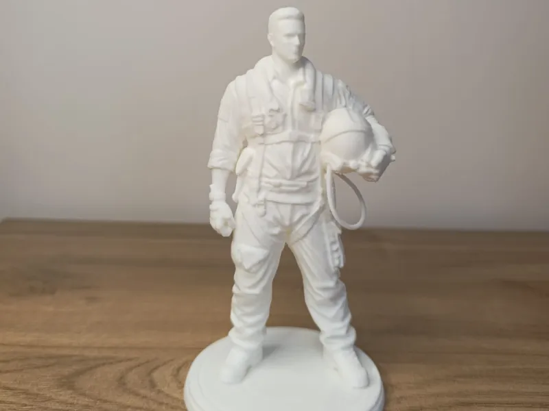 Pilot Paintable Figure | 3D Printable Character Figurine