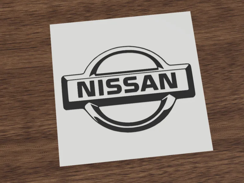 Nissan Circular Badge Brand Logo