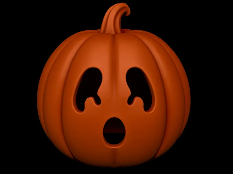Cute Ghost Pumpkin Lantern STL