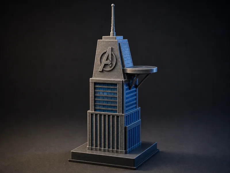 Avengers Tower – Marvel Fan Art Miniature