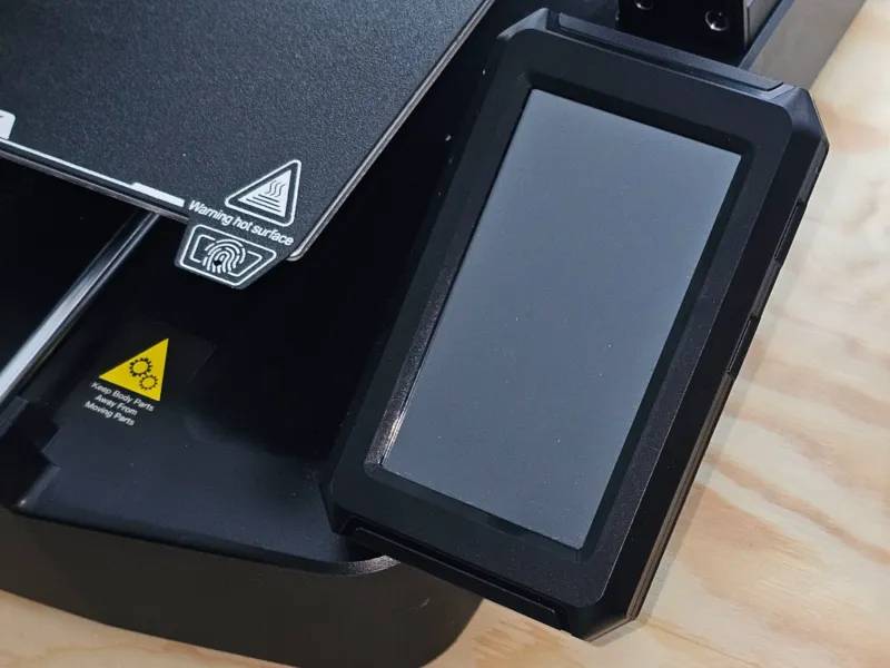 Riser bracket for the Ender 3 V3 SE/KE screen.