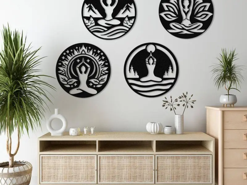 WallArt Buddha 001