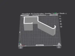 Headset and Controller Under the desk