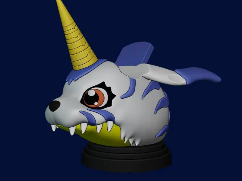 Gabumon Joystick Stand / Digimon
