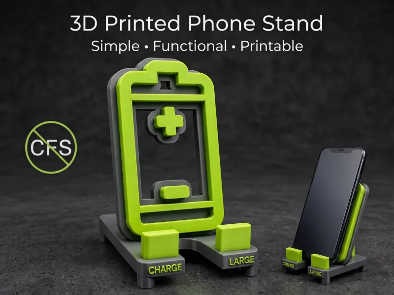 02 | Phone Stand Series | Battery 🔋
