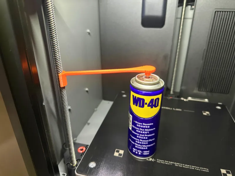 WD-40 NOZZLE CLEAN