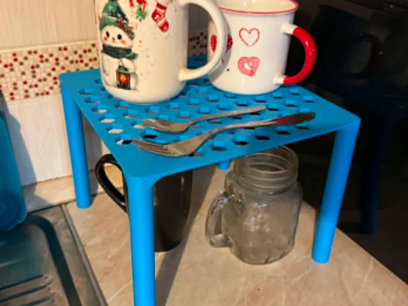Mesa de cocina sobre mesa