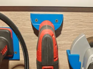 Universal U-Shape Wall Mount for Einhell Multi-Tool