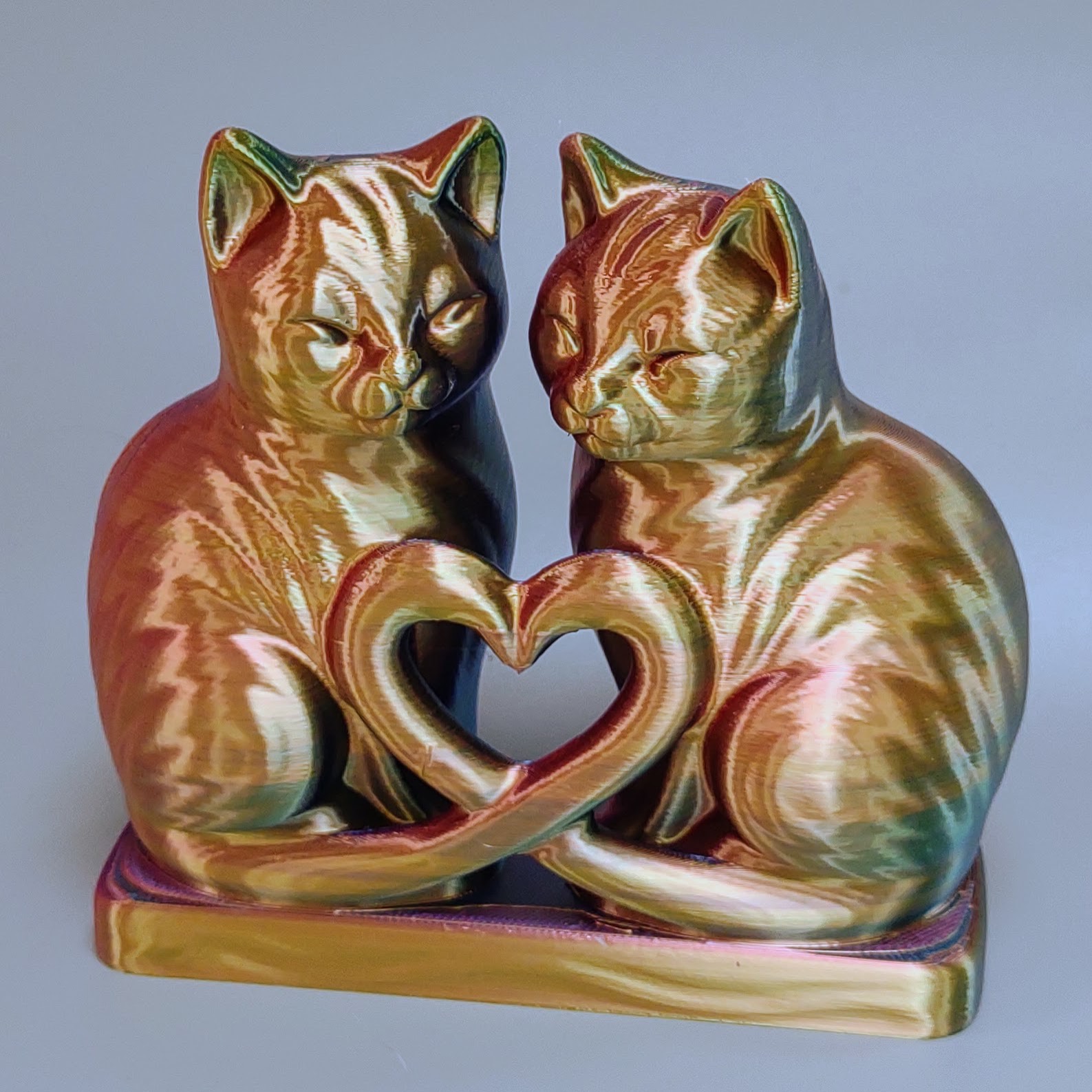 Valentine Cats Ornament