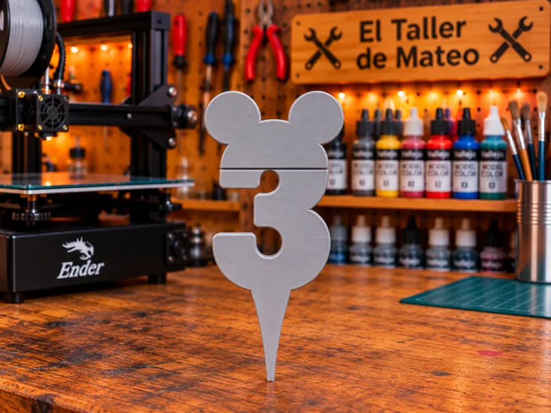 Numero tres Mickey