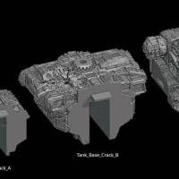 Tanks & Turrets - Destroyed Pack-2