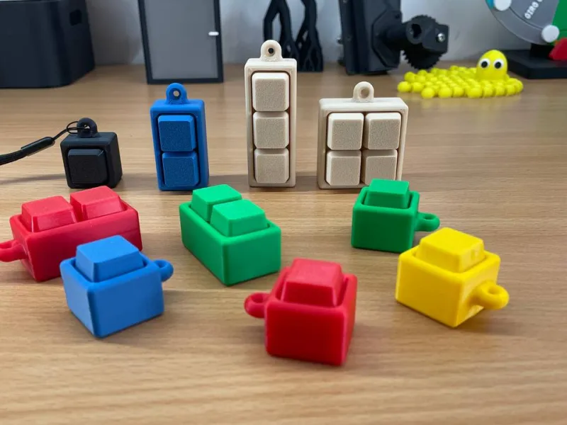 Ayırıcısız klavye fidget clicker