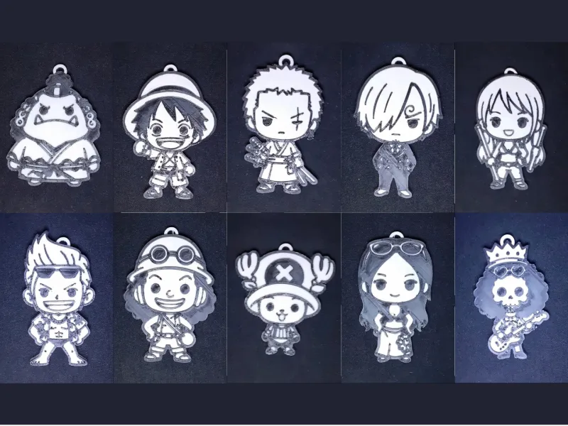 One Piece Anahtarlıklar