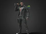 Cyberpunk Character 3d Model-0