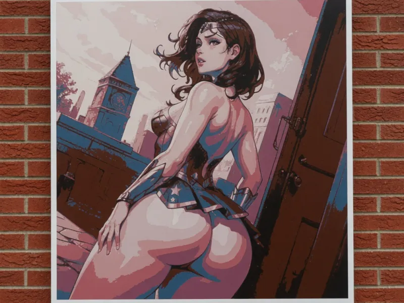 (Suggestive NSFW 18+) Wonder Woman - Fanart