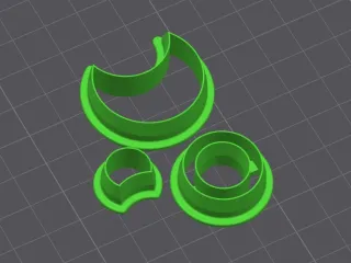 CIRCLE CLAY CUTTER SET