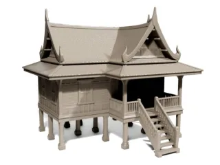 Traditional Thai house