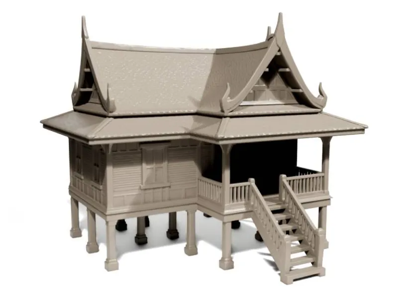 Traditional Thai house