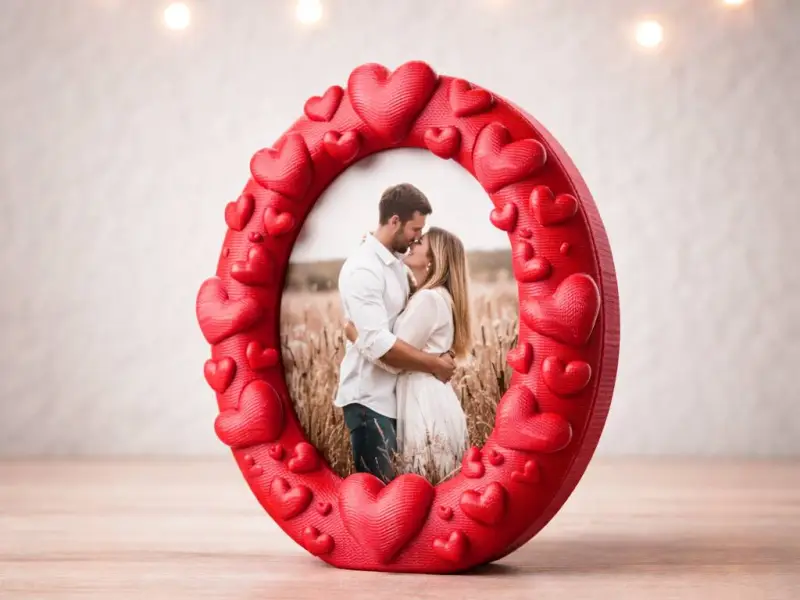 Harten Fotolijst, Cadeau voor Valentijnsdag