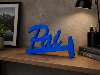 Troféu dia do Pai em Forma de Martelo
