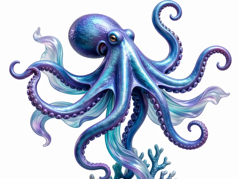 Thalassic Oracle Octopus - Premium 3D Printable STL
