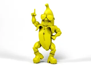 The dancing banana