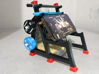 Gym Squat rack Stationery and Phone stand - Desk Organizer