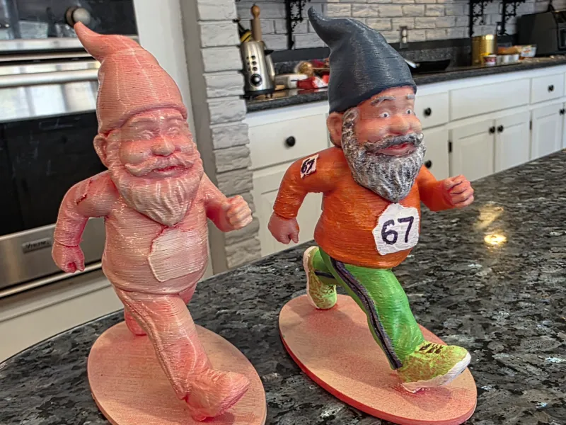 Gnome on the run